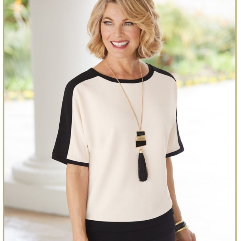 Brownstone studio (XL white and black formal shirt